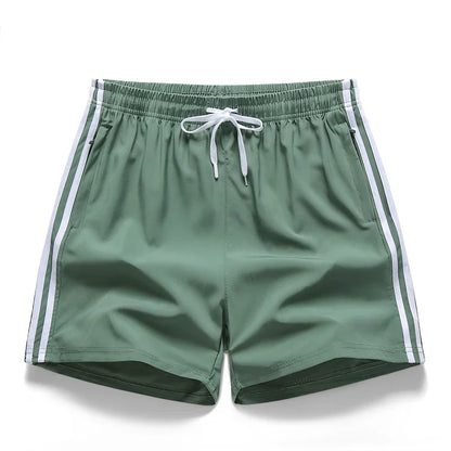 Casual Sports Three Bar Shorts Swimming Pants Fitness Pants 2025 New Summer Unisex Couples Fashion Three Piece Pants M-8XL Pants