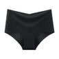High Quality Ice Silk Cotton Crotch Panties High Waist V-Shape Comfortable Breathable Triangle Panty