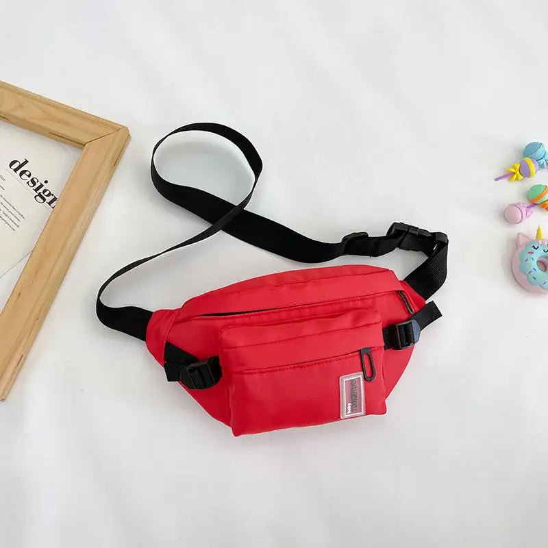 Casual Design Children's Chest Bag Handsome Boys Small Shoulder Messenger Bags Baby Kids Purse Handbags Cool Girls Fanny Pack