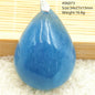 Natural Blue Aquamarine Pendant Clear Water Drop Women Men Brazil Aquamarine Crystal Necklace Jewelry AAAAA