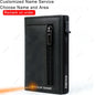 Engraved  Wallets Rfid Credit Card Holder Carbon Fiber Luxury Brand Cardholder Case Leather Magnetic Coin Purse Wallet for Men