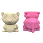 MXME Creative-Resin Plant Pots Silicone Mold Flower Pots Resin Mold Pen Holder Vase Epoxy Casting Mold