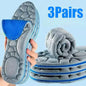 Lot de 10 semelles intérieures en mousse à mémoire de forme 5D, épaisses, respirantes, confortables, pour chaussures à talons hauts, coussinets orthopédiques