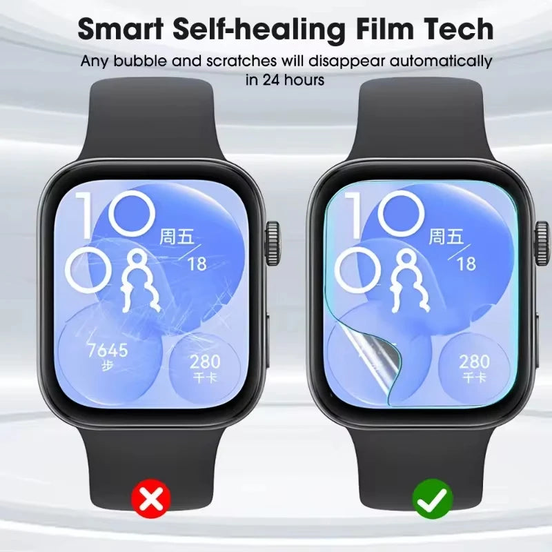 Hydrogel Protective Film For Huawei Watch Fit 4 4Pro 3 Soft Clear Screen Protector for Huawei Fit4 Fit4Pro Fit3 Cover Not Glass