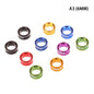 10Pcs Aluminum Parrot Leg Rings Pigeon Foot Rings Bird Parrot Feeding Identification Outdoor Flying Training Tools Bird Supplies