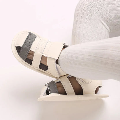 Newborn Infant Baby Boy Girls Shoes Summer Sandals Casual Soft Bottom Non-Slip Breathable Baby Shoes Toddler Shoes