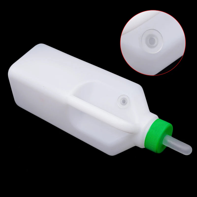 1Pc Lamb Feeding Bottles 850Ml Livestock Milk Bottle Drinking Silicone Nipple Goat Calf Lamb Drinking Fountains Drinker