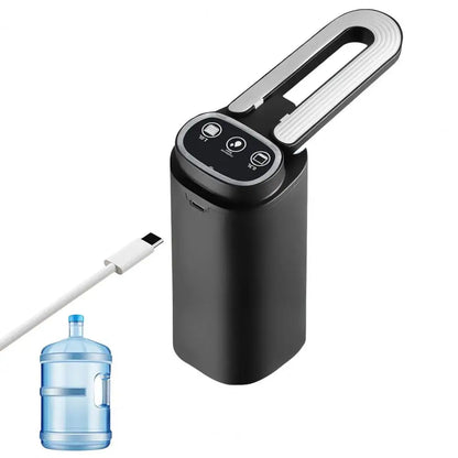 Distributeur d'eau automatique à pompe pour bouteille, chargement USB, distributeur d'eau électrique portable, pompe pour usage domestique et extérieur, pour bouteille de 2 à 5 gallons