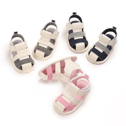 Newborn Infant Baby Boy Girls Shoes Summer Sandals Casual Soft Bottom Non-Slip Breathable Baby Shoes Toddler Shoes