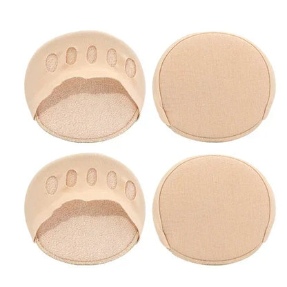 2/4pcs Five Toes Forefoot Pads for Women High Heels Half Insoles Invisible Foot Pain Care Absorbs Shock Socks Toe Pad Inserts