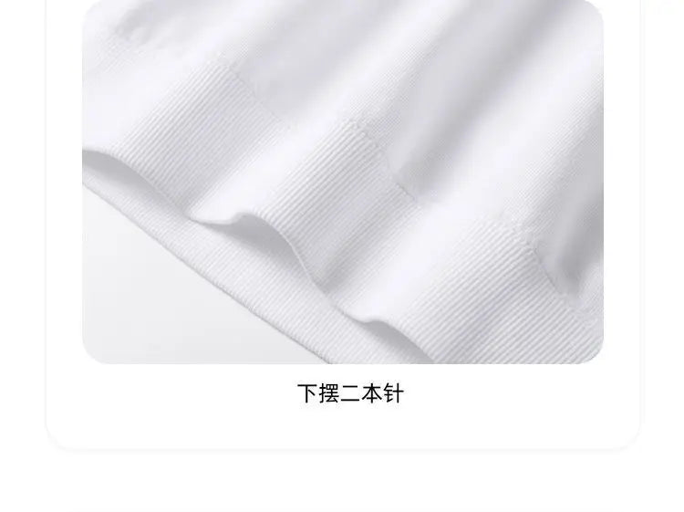 Autumn Sweatshirt Fashion Matcha Green 420g Heavy Round Neck Sweater Men's Solid Color Top Streetwear Women