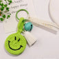 Porte-clés émoticône souriant, porte-clés émoticône, pendentifs pour hommes et femmes, porte-clés, breloques pour sac à main, bijoux DIY