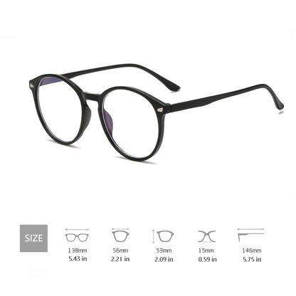 Lunettes photochromiques anti-rayons bleus pour ordinateur, monture ronde vintage, pour homme et femme, verres de jeu, anti-fatigue oculaire, bloquant la lumière