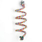Parrot Rope Hanging Braided Budgie Chew Rope Bird Cage Cockatiel Toy Pet Stand Training Accessories Swing Supplies Parrot Swings
