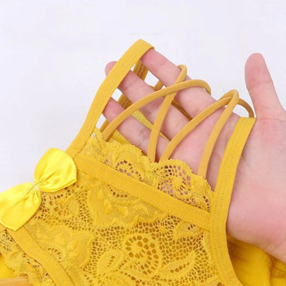 Women Sexy Underwear Comfortable Floral Sexy Low Waist Hollow Lace See Through Panties Breathable Female Inmitate Lingerie