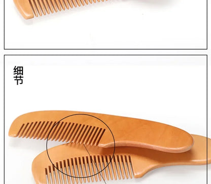 2/3PCS Newborn Wool Baby Wooden Brush Comb Newborn Hair Brush Infant Head Massager Portable Comb Hair Bath Brush Comb