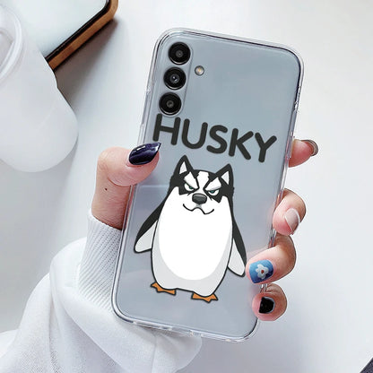 For Samsung Galaxy S23 FE Case Flowers Soft Silicone Back Case for Samsung S 23 FE Phone Cover S 23FE Coque Funda Transparent
