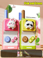 Talkie-walkie électronique pour enfants, 500 m, 2 pièces, radio, téléphone, communication, mini jouet rechargeable pour enfants de 3 ans