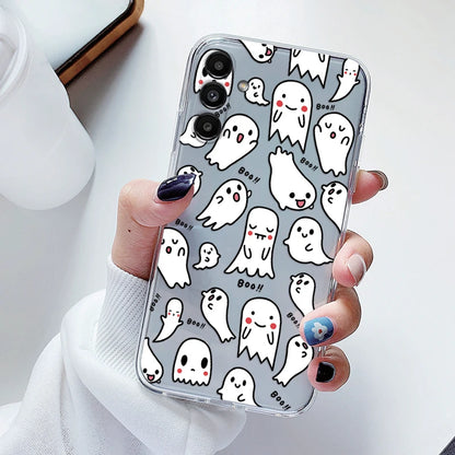 For Samsung Galaxy S23 FE Case Flowers Soft Silicone Back Case for Samsung S 23 FE Phone Cover S 23FE Coque Funda Transparent