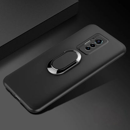 Phone Funda Tecno Phantom X Case 8GB 256GB 6.7 Inch Red Black Blue Finger Ring Soft Silicon Capa for Tecno Phantom X Cover
