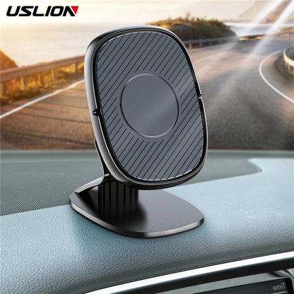 Magnetic Car Phone Holder Magnet Smartphone Support GPS Foldable Phone Stand Bracket Car Charger Holder For iPhone 15 14 Xiaomi