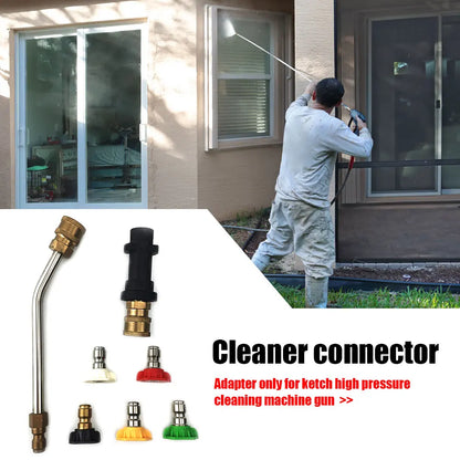Buses de pulvérisation à connexion rapide + lance d'extension pour pistolet à eau de lavage de voiture haute pression pour Karcher K2 K3 K4 K5 K6 K7