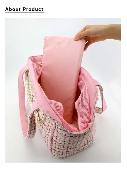 Sacs à bandoulière de luxe pour petits chiens, articles pour animaux de compagnie, sac à main portable pour chiots, accessoires pour chiens, Yorkshire, Chihuahua, sac de transport pour chats