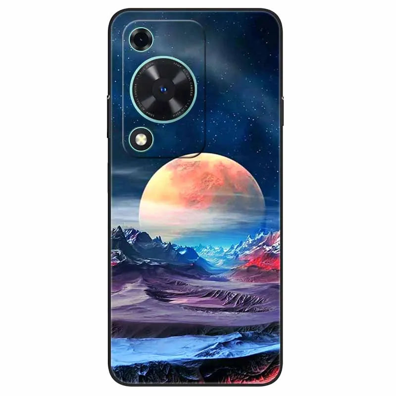 For Huawei NOVA Y72 Case Cute Cats Painted Soft TPU Silicone Cover for Huawei Nova Y72 Y 72 MGA-LX3 Phone Cases Protective Shell