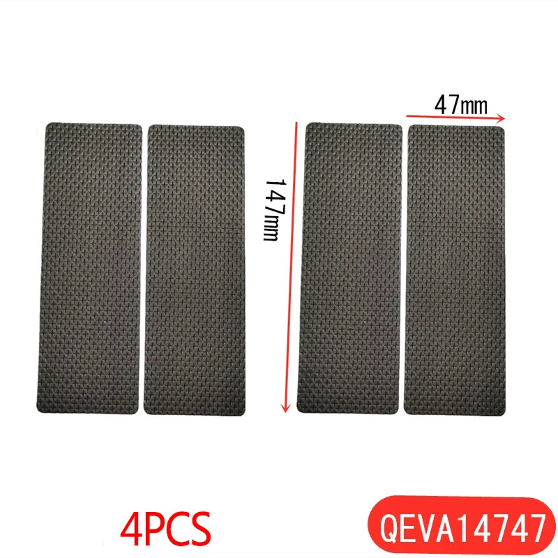 Tapis de protection anti-rayures pour pieds de meubles, couvre-pieds de table, antidérapants, noirs, autocollants