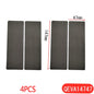 Tapis de protection anti-rayures pour pieds de meubles, couvre-pieds de table, antidérapants, noirs, autocollants