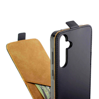 Fashion Vertical Flip Leather Case For Samsung Galaxy A55 A35 A25 A15 5G Cover with Card Holder