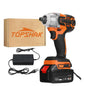 380N.M 1/2 inch Brushless Electric Impact Wrench Cordless Electric Wrench Rechargeable for 18V Battery Screwdriver Power Tools