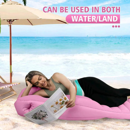 Multi functional Inflatable Maternity Bed Cushion Mattress with Hole for Pregnant Mommy Comfortable Yoga Mat Protective Portable