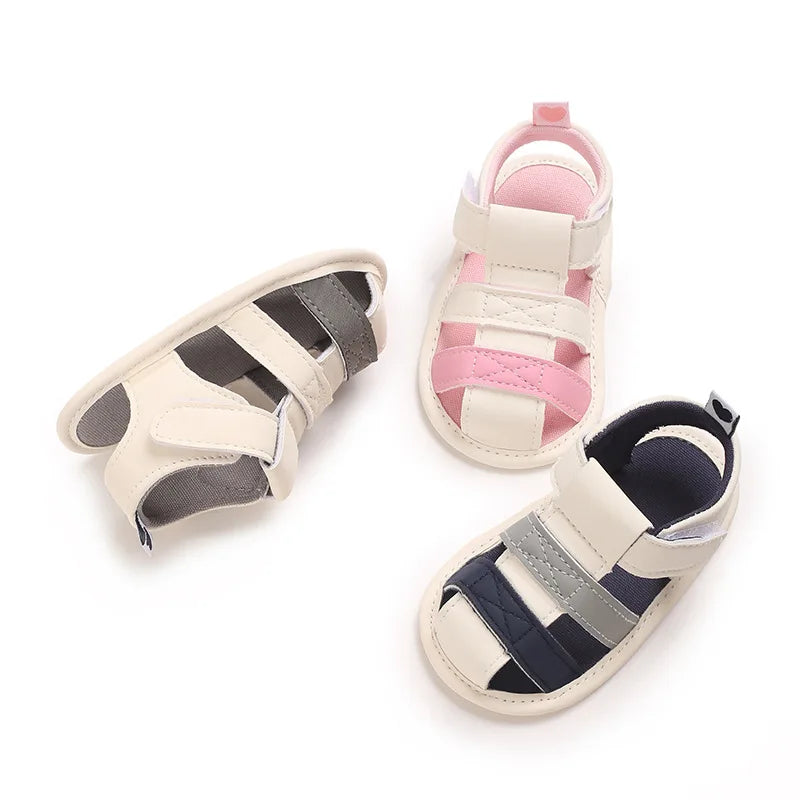 Newborn Infant Baby Boy Girls Shoes Summer Sandals Casual Soft Bottom Non-Slip Breathable Baby Shoes Toddler Shoes