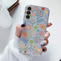 For Samsung Galaxy S23 FE Case Flowers Soft Silicone Back Case for Samsung S 23 FE Phone Cover S 23FE Coque Funda Transparent