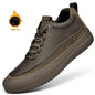 New Men's Casual Shoes Fashion Comfort Sneakers Outdoor Men Sneakers Lace up Genuine Leather Designer Shoes Sport Masculina 2024