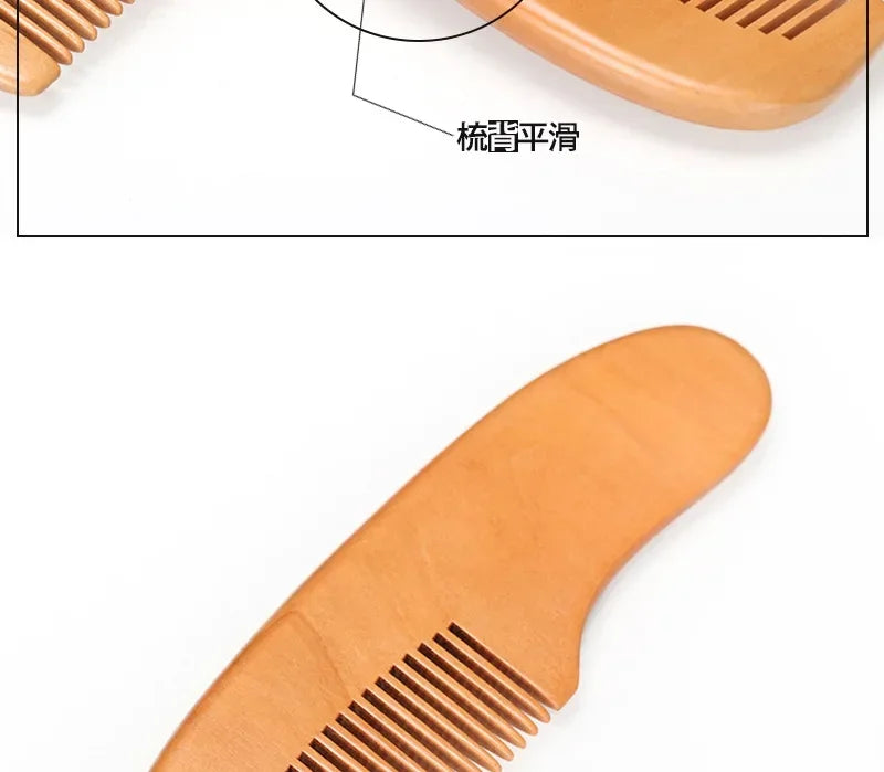 2/3PCS Newborn Wool Baby Wooden Brush Comb Newborn Hair Brush Infant Head Massager Portable Comb Hair Bath Brush Comb