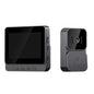 Wireless Video Intercom Doorbell HD Night Vision 4.3-inch lPS Screen Waterproof Visual Door Bell Camera Smart Home Security