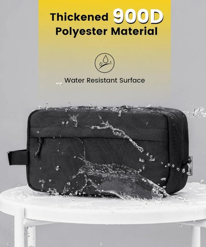 Trousse de toilette de voyage résistante à l'eau, à suspendre, pour voyage, accessoires de toilette, sac cadeau, organiseur portable, sacs de rangement