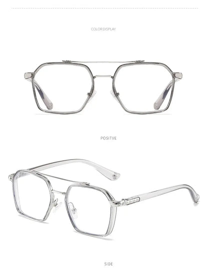 Miroir rétro à double faisceau anti-lumière bleue pour ordinateur, protection des yeux, pour la lecture et les jeux, pour hommes et femmes, 2023