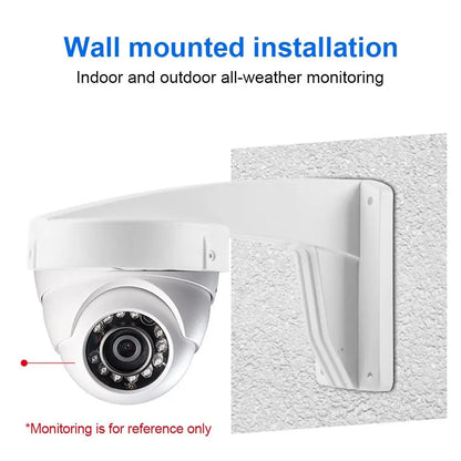 Support de caméra de surveillance mural universel d'intérieur de sécurité, support de caméra dôme de grande capacité
