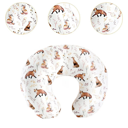 Feeding Pillow Cover Easy to Use Ergonomic Breathable Breastfeeding Pillow Cover for Baby Shower Women Breastfeeding Mom Nursing