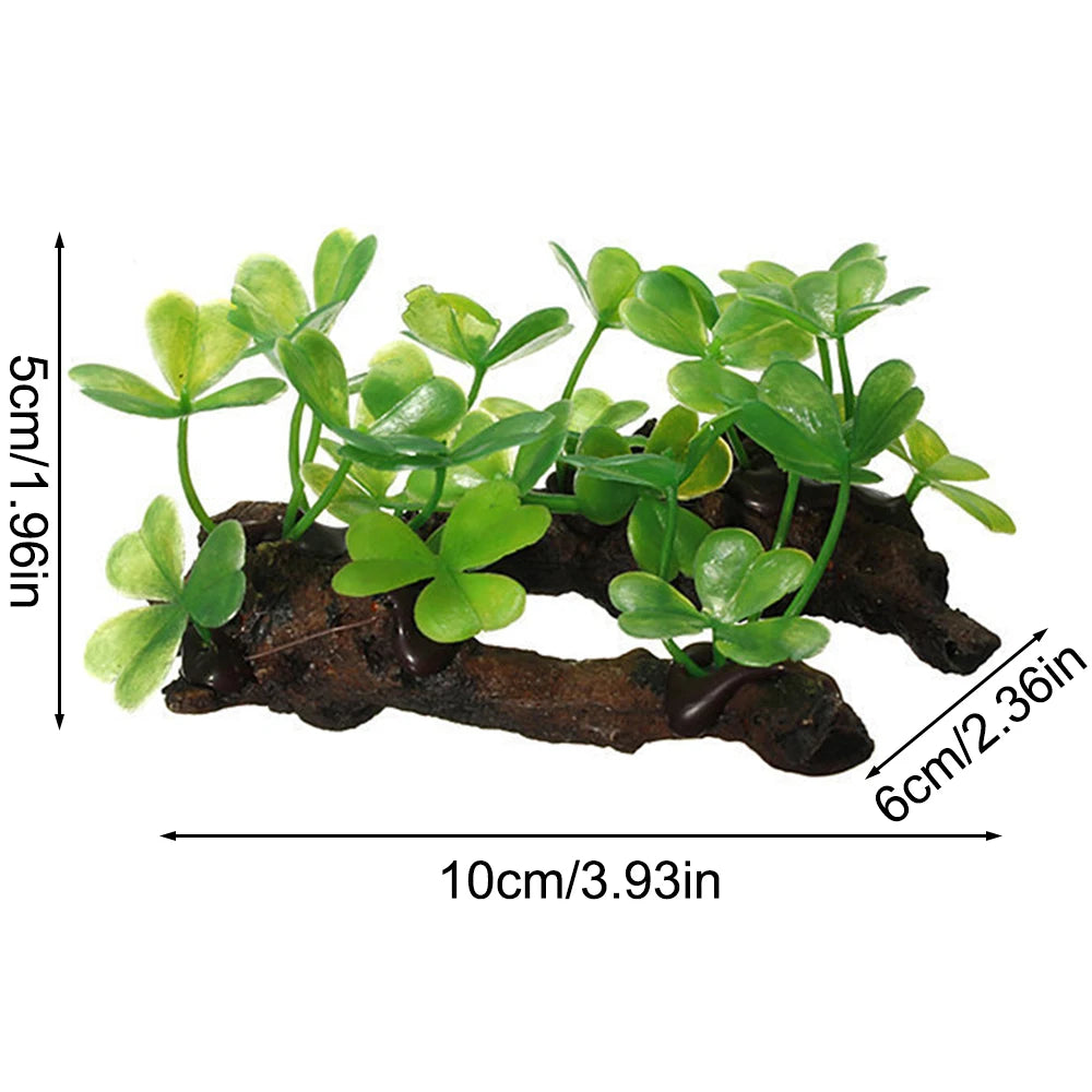 1PC Artificial Driftwood for Aquarium Decor Plastic Plant Branches Ornament for Fish Tank Decorations