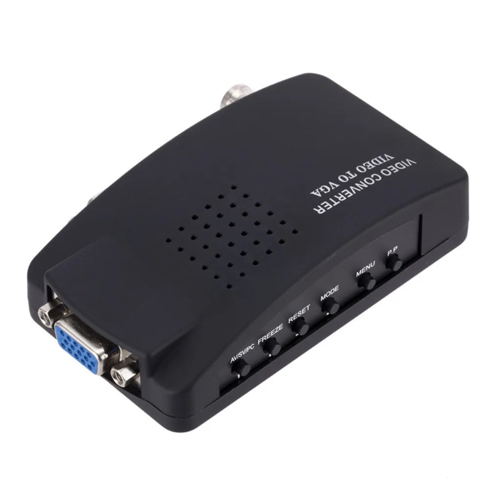 BNC To VGA BNC To VGA Converter Video Converter Signal Conversion BNC To VGA Adapter Box 3D Motion Compensation VGA Output