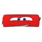 Trousses à crayons courtes personnalisées à gros visage, voitures neuves, Lightning McQueen, trousses à crayons, stylos, sacs pour enfants, fournitures scolaires, papeterie à fermeture éclair