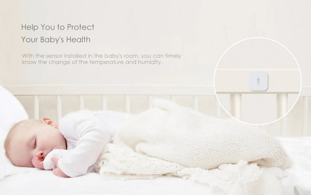 Aqara Temperature Sensor Smart Air Pressure Humidity Environment Sensor Zigbee Smart Remote Control For XiaoMi Mi Home Homekit