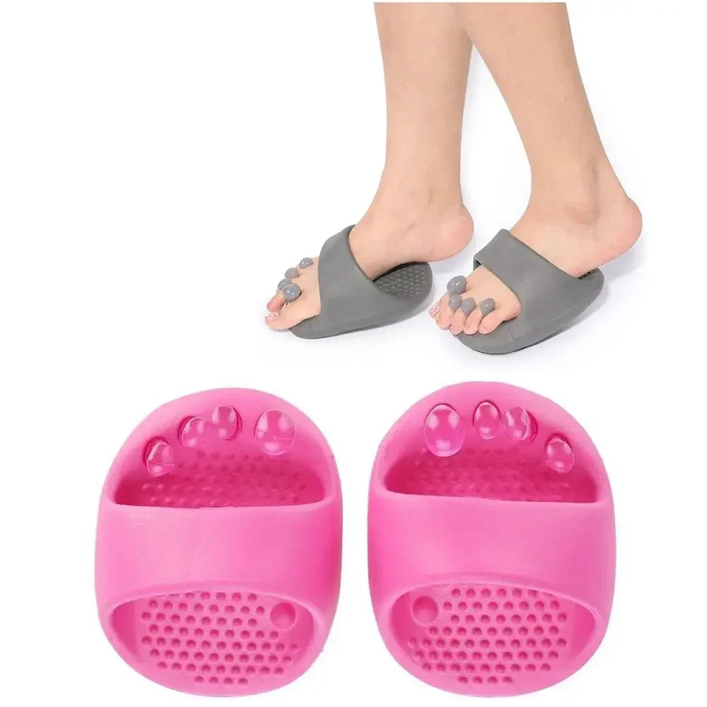 arch support Women Weight Loss Massage Slippers Slide Sandals Shaking Shoes Thick Soled Postpartum Massage Slim Legs Shake Shoes