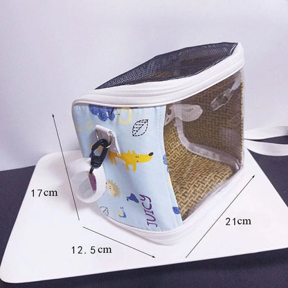 Multi Sized Pet Outdoor Bag Portable and Detachable Parrot Phoenix Hamster Flying Kangaroo Guinea Pig Birdcage Pet Bag