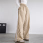 Pantalon ample taille haute pour femme, style streetwear, style hip-hop, décontracté, avec cordon de serrage, collection 2025