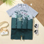 Children's Buoyancy Swimsuit One-piece Swimsuit for Kids Floating Rash Guards Cartoon Print Girls Boys Swimwear Swimming Clothes